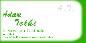 adam telki business card